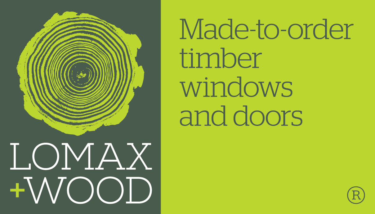 Lomax + Wood logo design