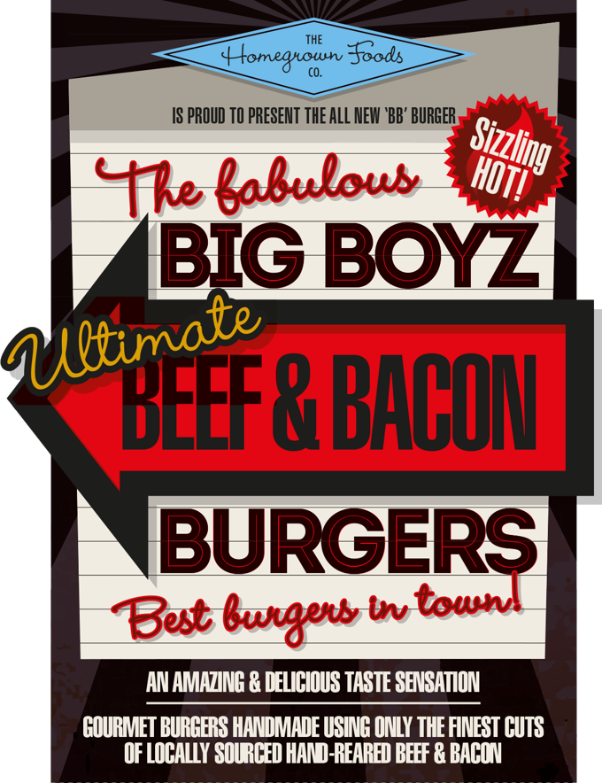 Big Boyz Burger packaging