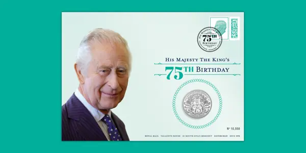 Royal Mail King Charles III: 75th Envelope