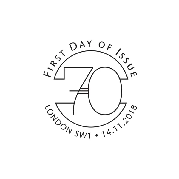 Royal Mail Prince Charles 70th Birthday FDC handstamp